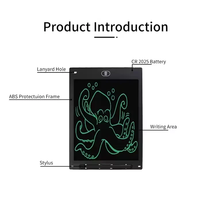 8,5" Tragbares LCD-Schreibtablet für Kinder | Ultra-dünnes Memo- & Zeichenpad